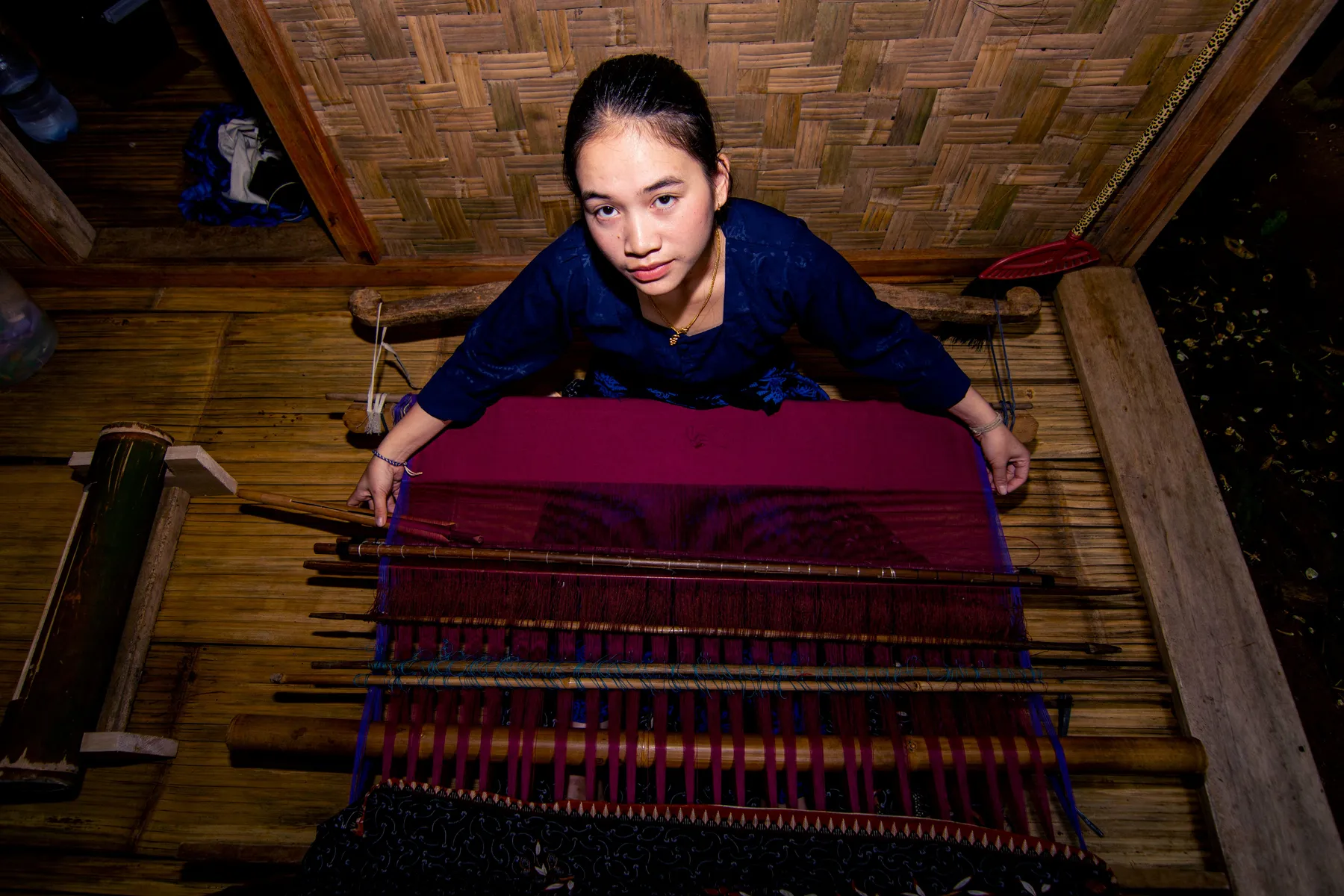 Textile weaving, Banten